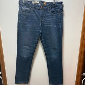 Anthropologie Pilcro and The Letterpress Blue Jeans Womens Size 31